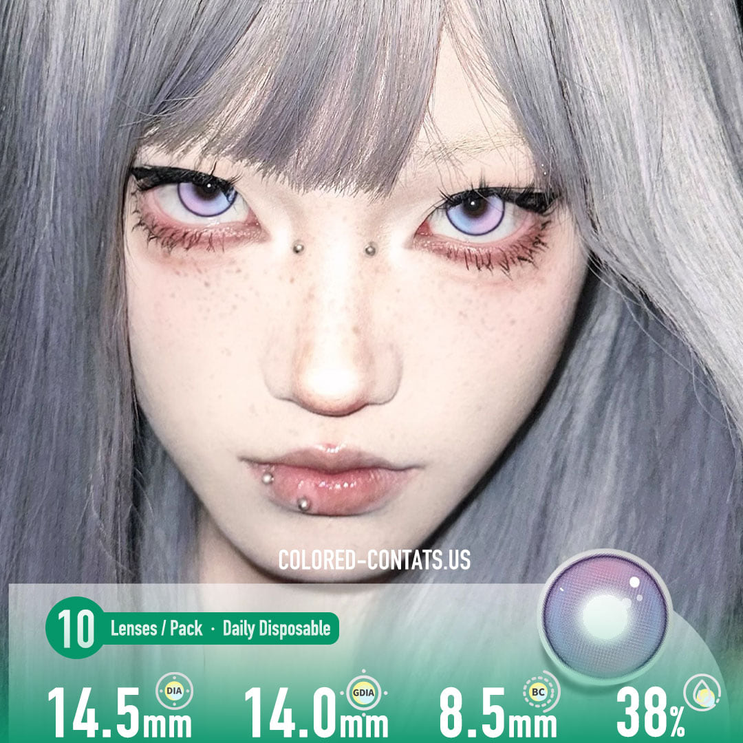 Twilight Ombre Purple Contact Lenses