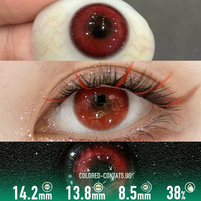 Vampire Contacts - Ccus Eyewear · Premium Colored Contacts Vampire Cosplay Contact Lenses