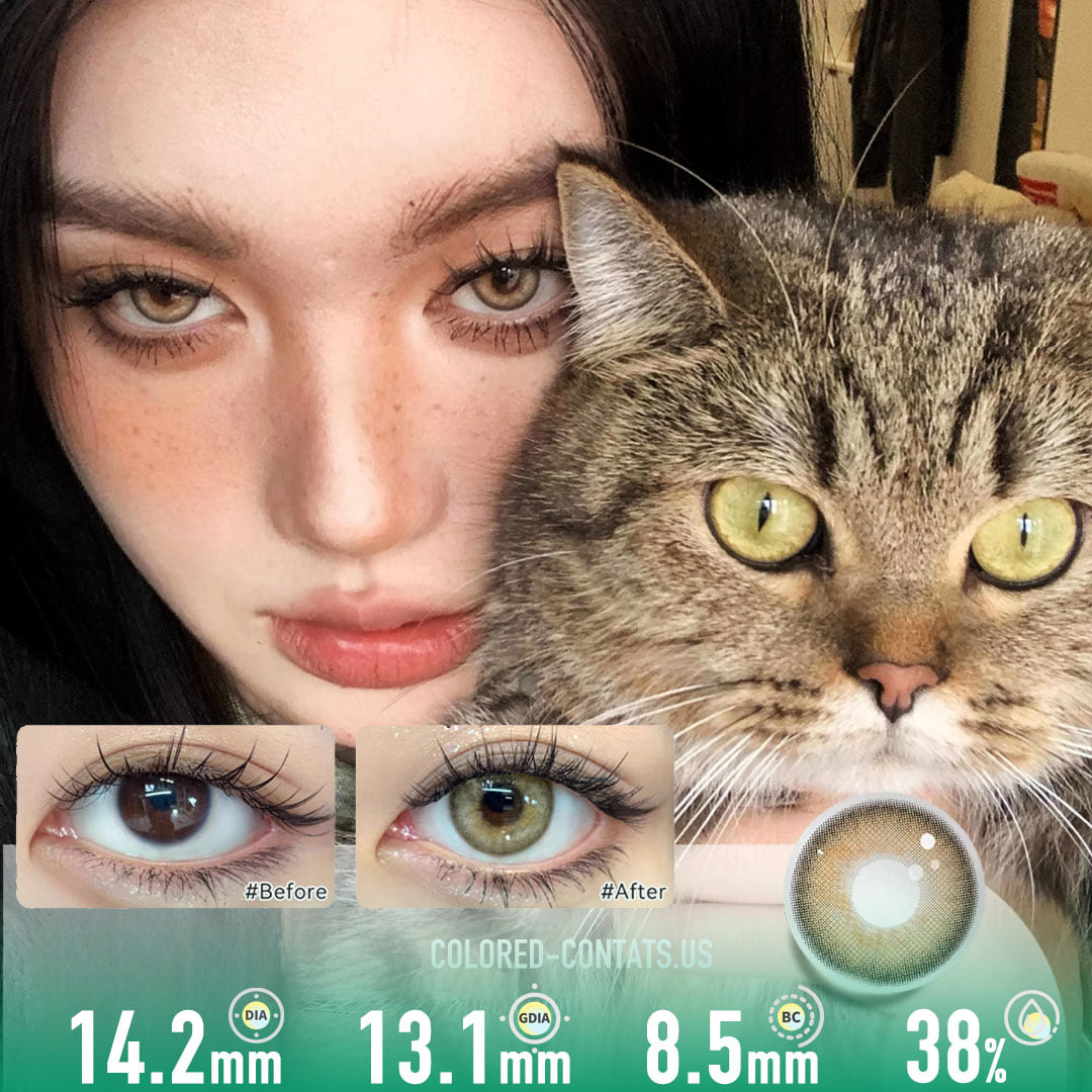 Mystic Brown Night Spirit Contact Lenses (10-Pack) - Ccus Eyewear · Premium Colored Contacts Mystic Brown Night Spirit Contact Lenses