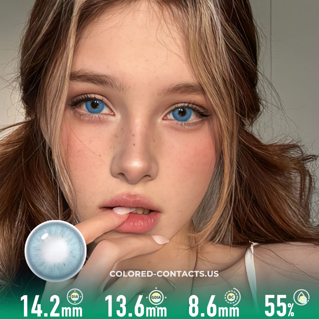 Lucifer Sapphire Blue Contact Lenses (10 Pcs) - Ccus Eyewear · Premium Colored Contacts Lucifer Sapphire Blue Contact Lenses (10 Pcs)