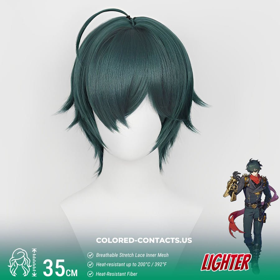 Zzz Lighter Cosplay Wig