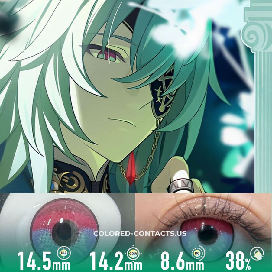Anaxa Cosplay Contact Lenses - New Version - Ccus Eyewear · Premium Colored Contacts Anaxa Cosplay Contact Lenses - New Version