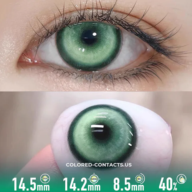 Kol Legend Green Colored Contacts