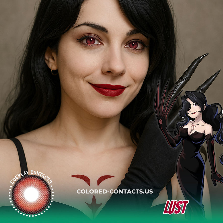 Fullmetal Alchemist: Lust Cosplay Contact Lenses