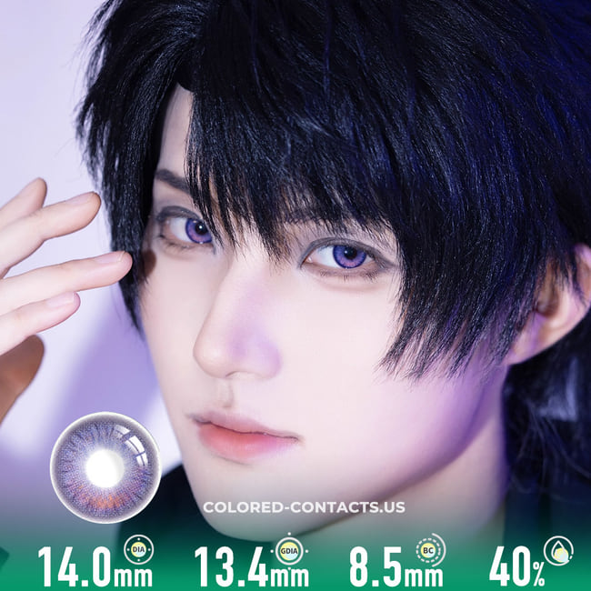 Amethyst Dream Violet Colored Contacts