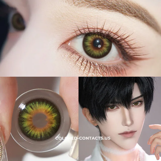 Emerald Enchantment Colored Contacts