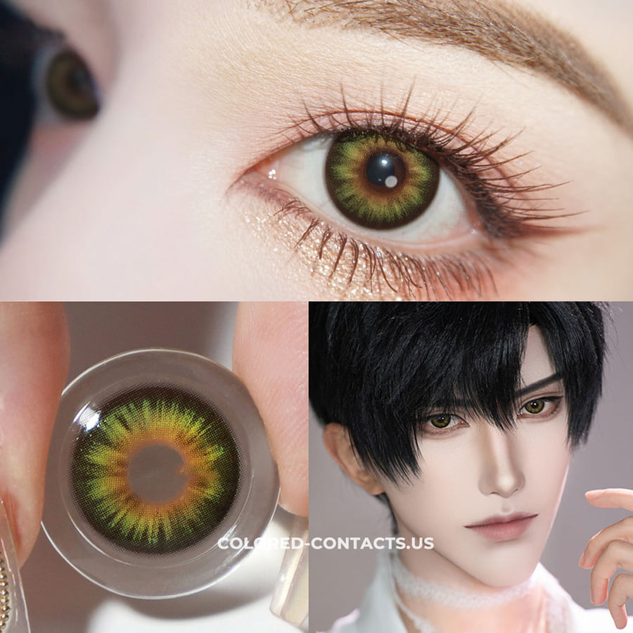 Emerald Enchantment Colored Contacts