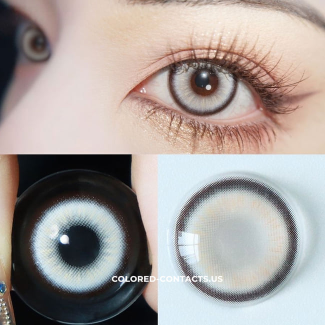 Yuzuha Cosplay Contact Lenses - Fairy Grey Details