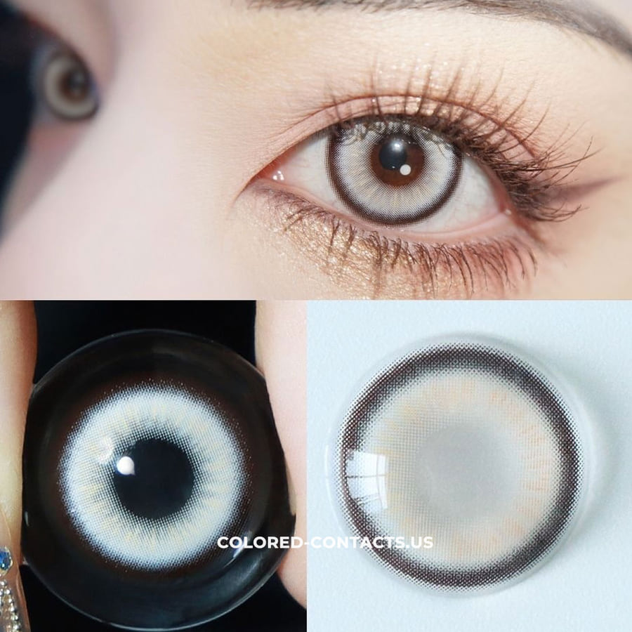 Yuzuha Cosplay Contact Lenses - Fairy Grey Details
