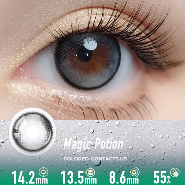 Magic Potion - Enchanting Blue Colored Contacts - 5 Pairs