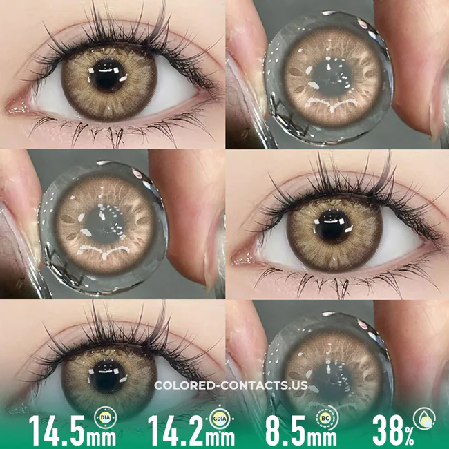 Egyptian Queen Brown Contact Lenses