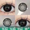 Smoky Obsidian Black Contact Lenses