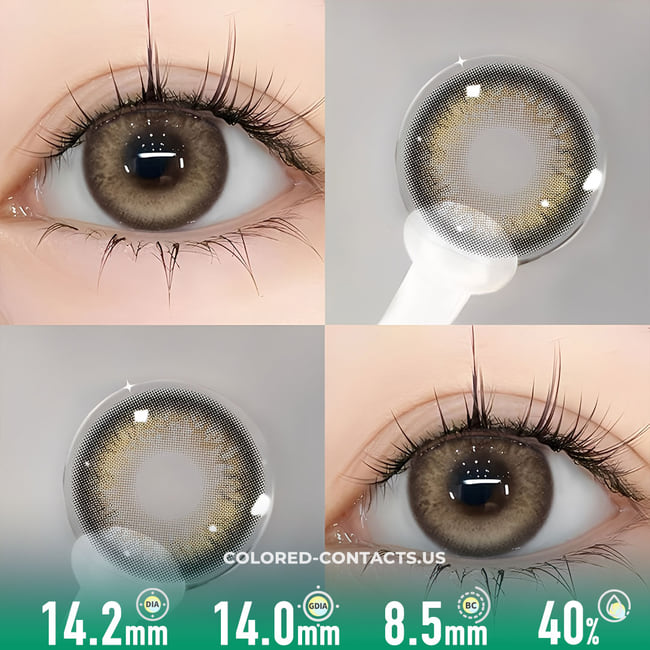 Secret Garden Brown Colored Contacts