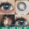 Smoky Grey Colored Contacts