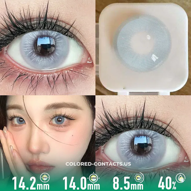 Azure Dream Colored Contacts