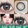 Golden Sparkle Black Rim Circle Contacts
