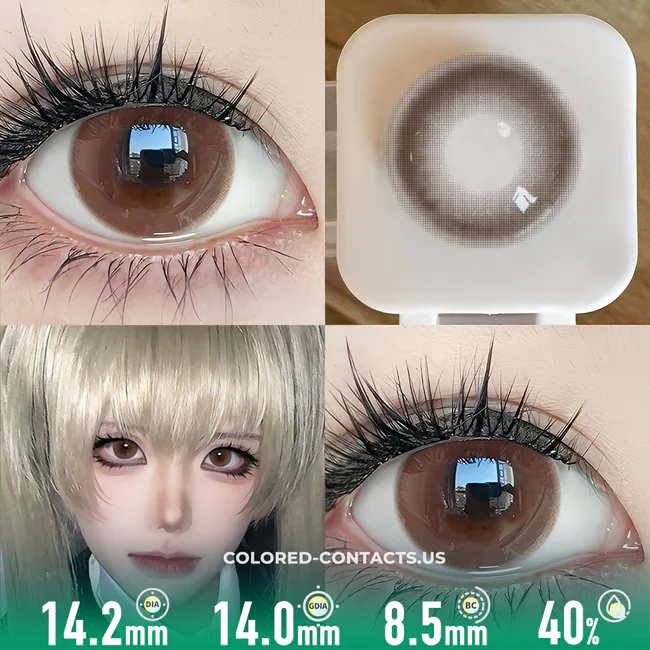 Home - Ccus Eyewear · Premium Colored Contacts Hazelnut Mocha Dream Circle Contacts