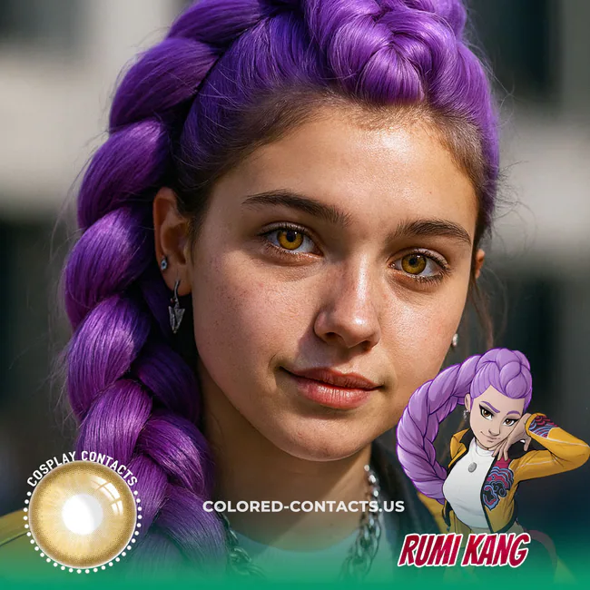 Kpop : Rumi Kang Cosplay Contact Lenses - Ccus Eyewear · Premium Colored Contacts Kpop : Rumi Kang Cosplay Contact Lenses