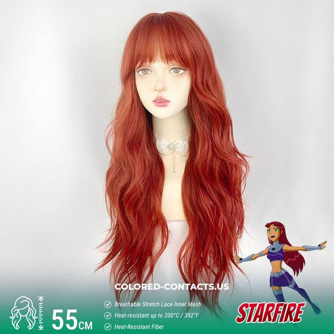 Starfire Cosplay Wig - Starfire Cosplay Wig