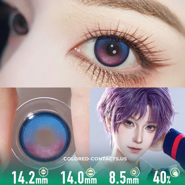 Colorful Rainbow Halloween Contacts - Rainbow V2