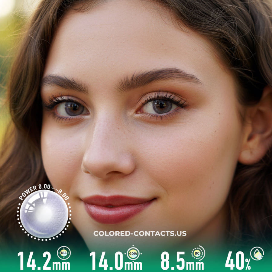 Lavender Dream Daily Colored Contacts - 10 Lenses