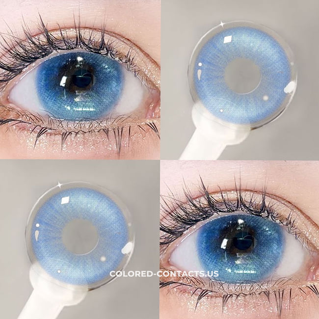 Vivid Ocean Blue Contact Lens
