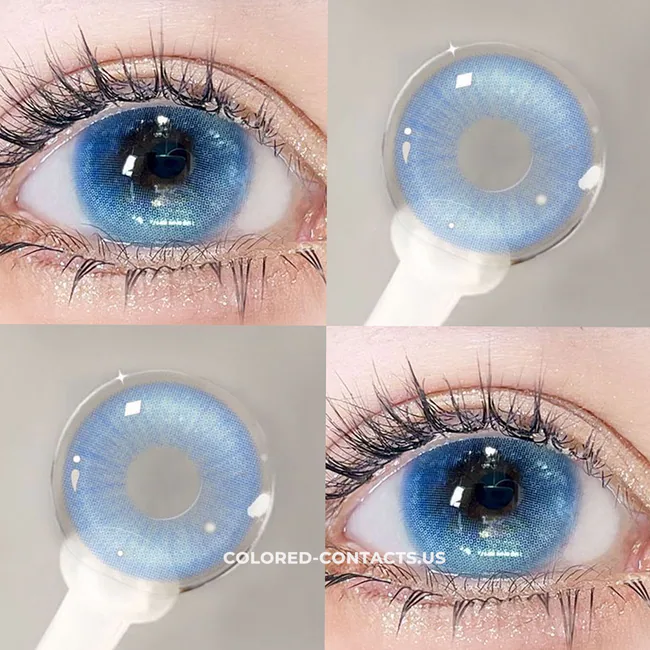 Vivid Ocean Blue Contact Lens