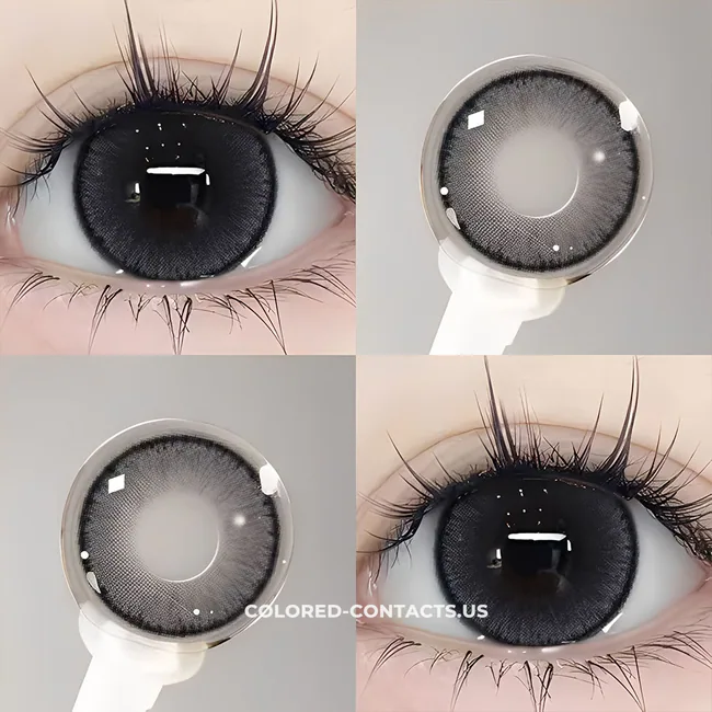 Premium Grey Circle Contact Lenses