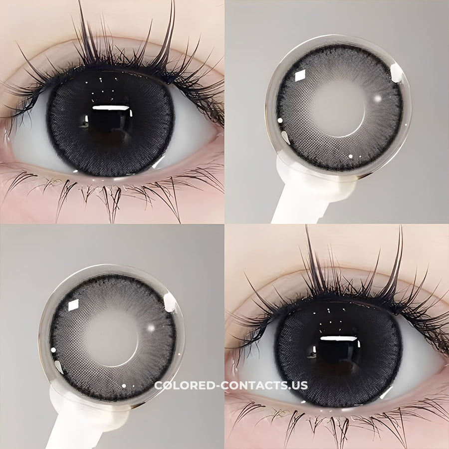 Premium Grey Circle Contact Lenses