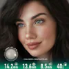 Luxurious Ash Brown Circle Contact Lenses - Ccus Eyewear · Premium Colored Contacts Luxurious Ash Brown Circle Contact Lenses