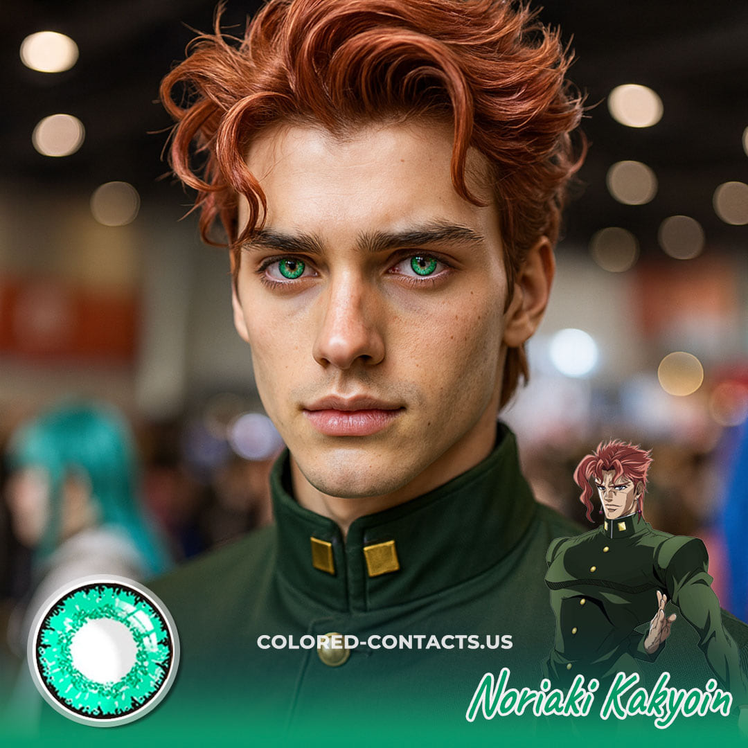 Noriaki Kakyoin Cosplay Contact Lenses - Ccus Eyewear · Premium Colored Contacts Noriaki Kakyoin Cosplay Contact Lenses