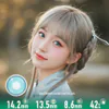 Radiant Ring Teal Colored Contacts
