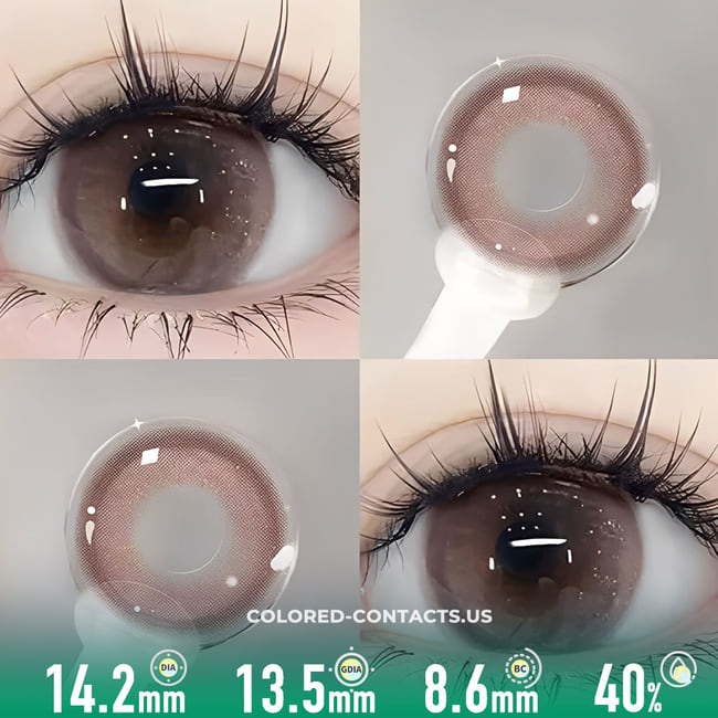 Rose Mist Beauty Contact Lenses
