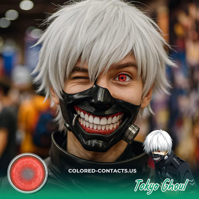 Tokyo Ghoul Cosplay Colored Contact Lenses