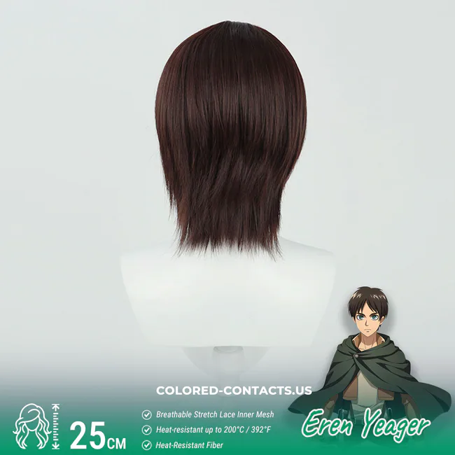 Eren Yeager Cosplay Wig - Eren Yeager Cosplay Wig 2
