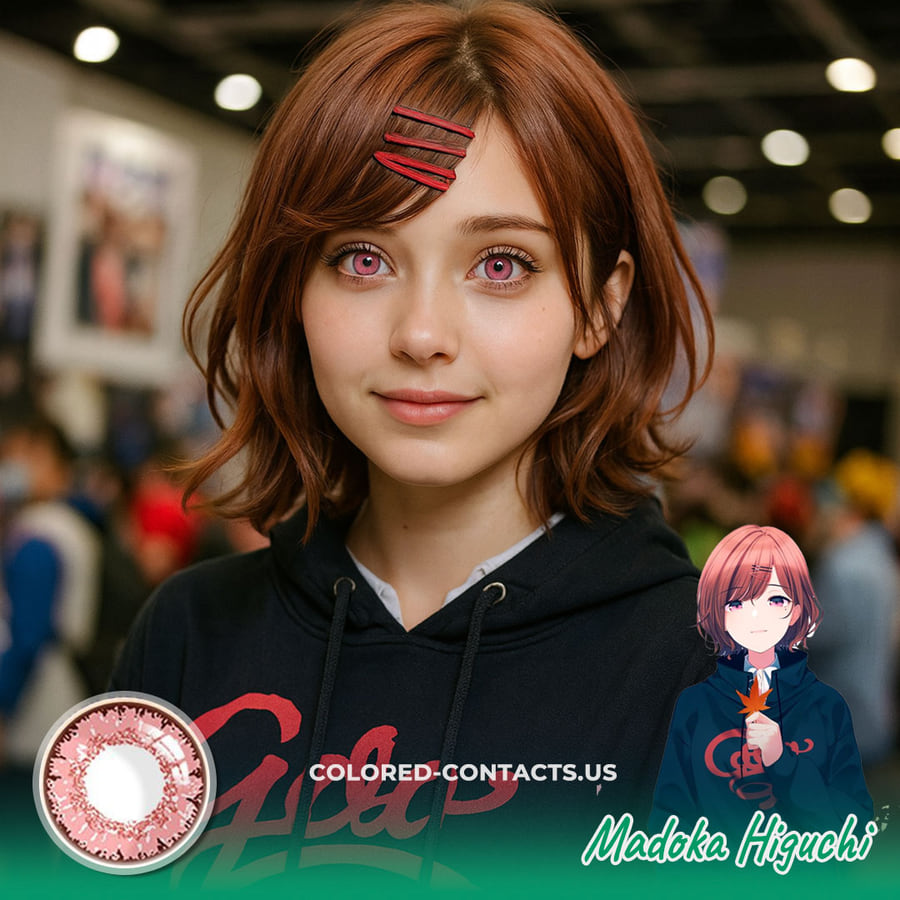 Madoka Higuchi Cosplay Contact Lenses - Ccus Eyewear · Premium Colored Contacts Madoka Higuchi Cosplay Contact Lenses