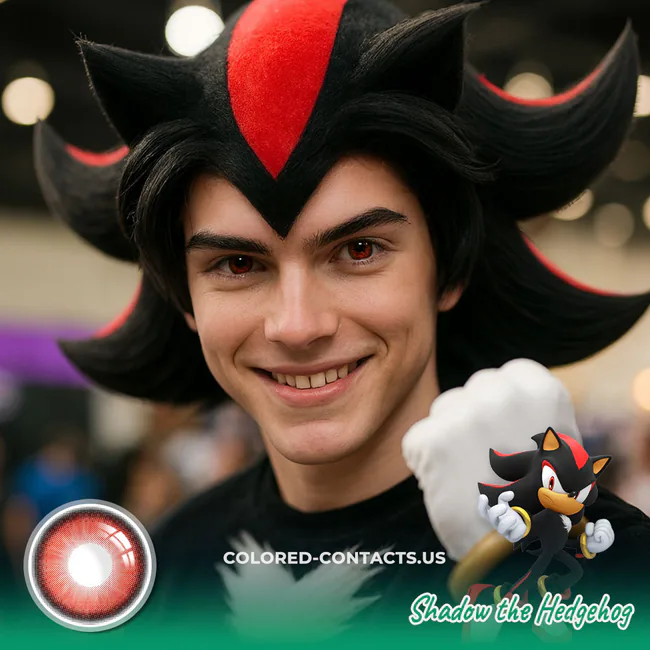 Shadow the Hedgehog Cosplay Contact Lenses