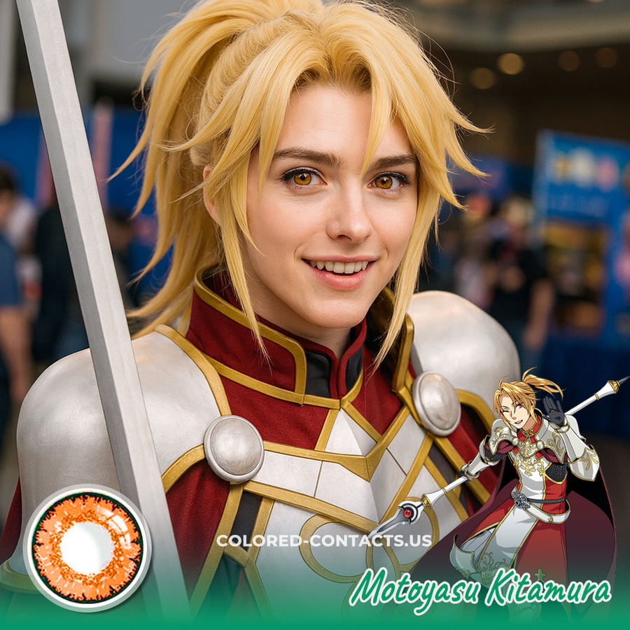Motoyasu Kitamura Cosplay Contact Lenses - Ccus Eyewear · Premium Colored Contacts Motoyasu Kitamura Cosplay Contact Lenses