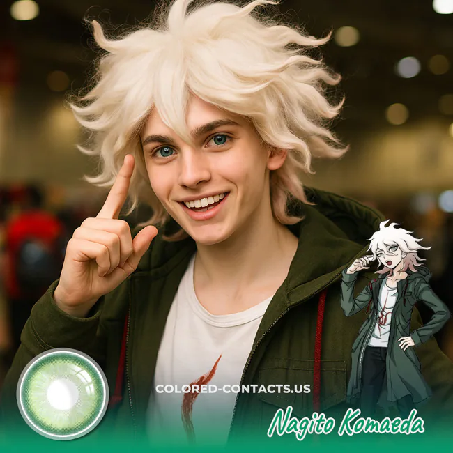 Nagito Komaeda Cosplay Contact Lenses
