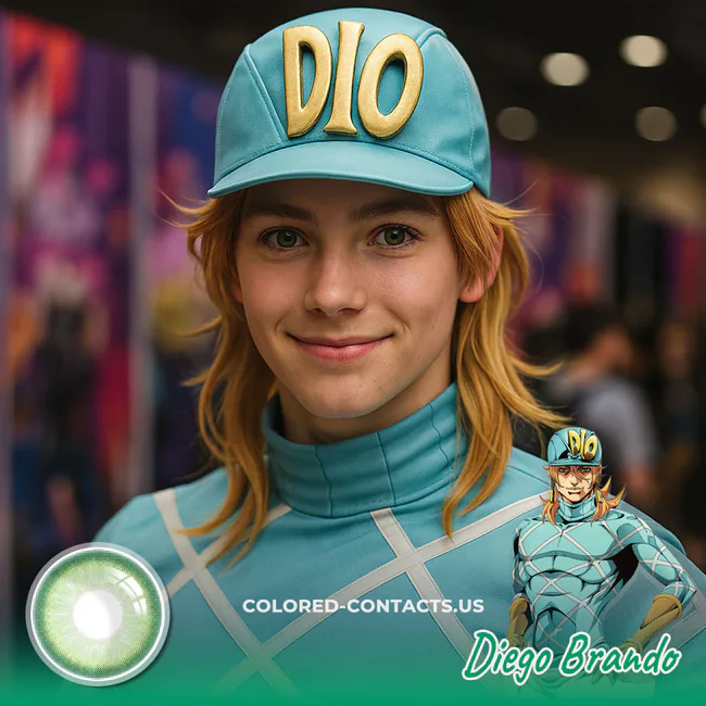 Diego Brando Cosplay Contact Lenses