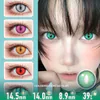Silver Dragon Storm Contact Lenses