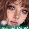 Silver Dragon Storm Contact Lenses