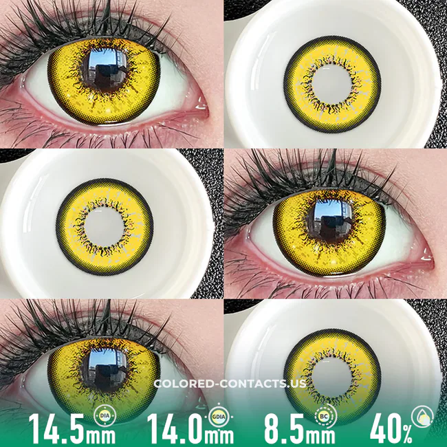 Ai Kotoba Anime Eye Brown Colored Contacts