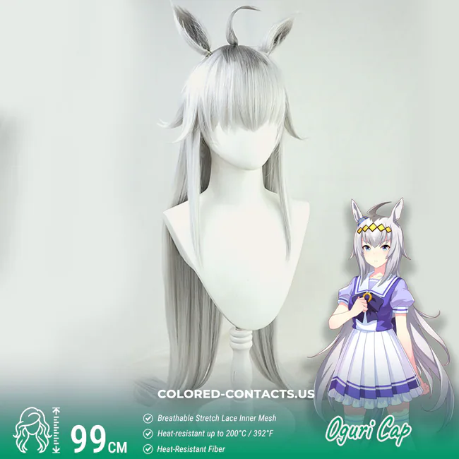 Oguri Cap Cosplay Wig - Ccus Eyewear · Premium Colored Contacts Oguri Cap Cosplay Wig - Oguri Cap Cosplay Wig