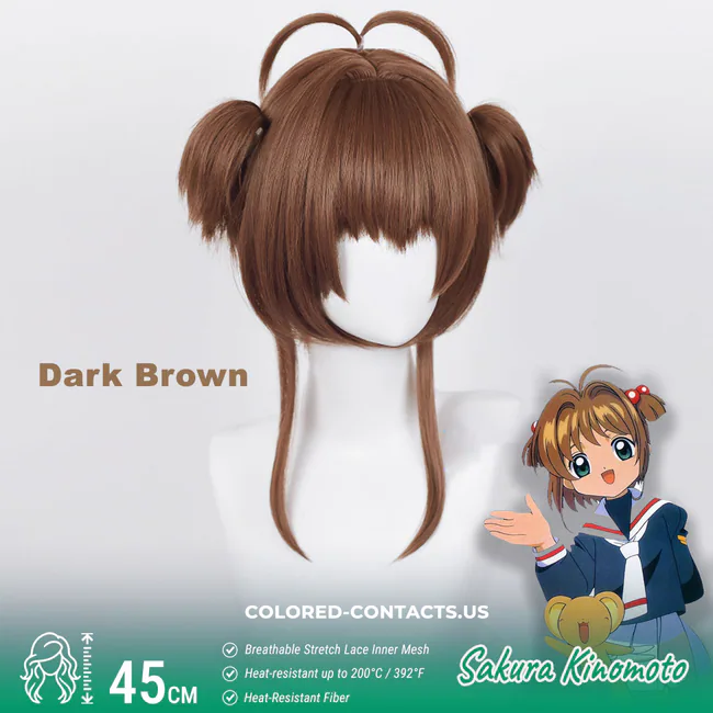 Sakura Kinomoto Cosplay Wig