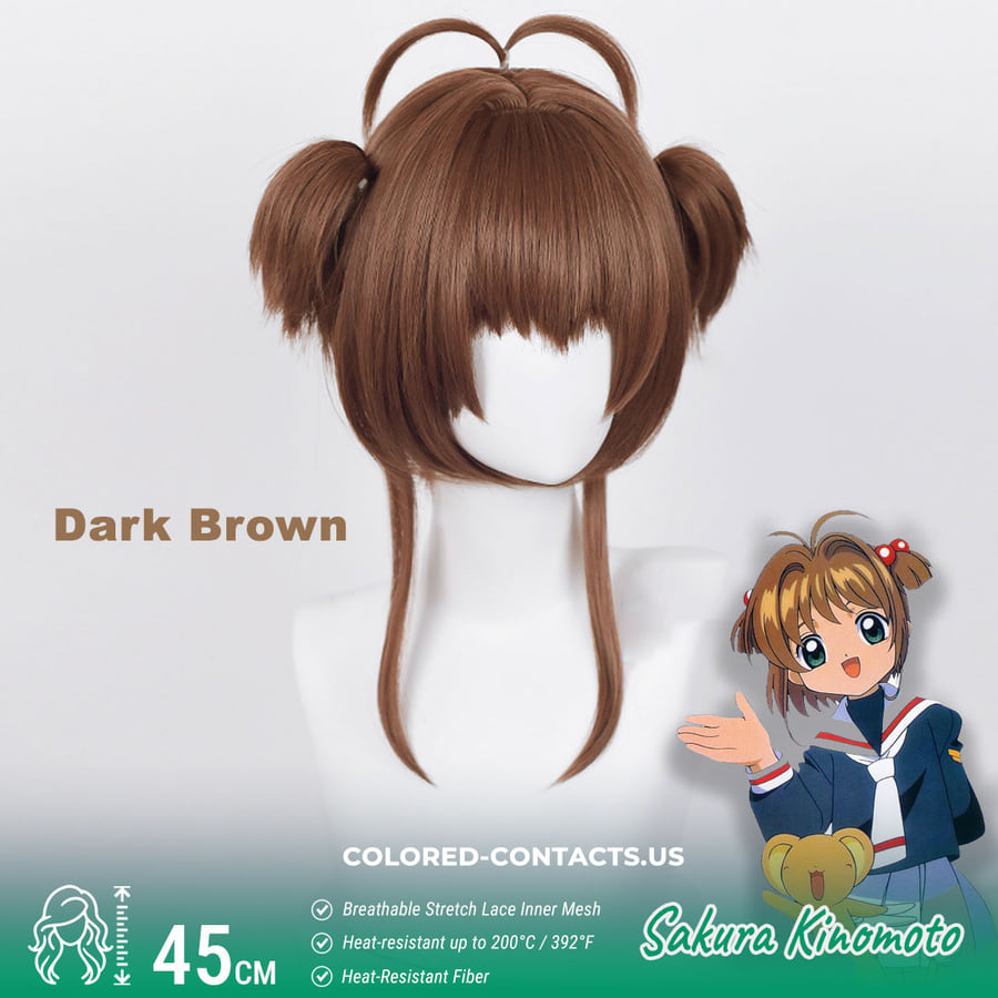 Sakura Kinomoto Cosplay Wig