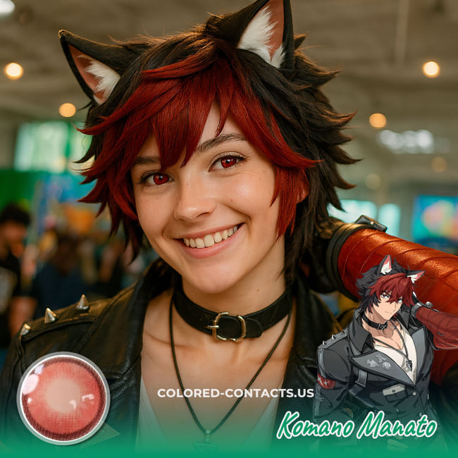 Komano Manato Cosplay Contact Lenses