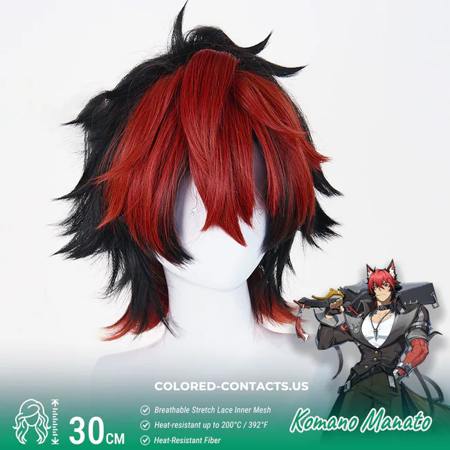 Zzz : Komano Manato Cosplay Wig - Ccus Eyewear · Premium Colored Contacts Komano Manato Cosplay Wig - Komano Manato Cosplay Wig
