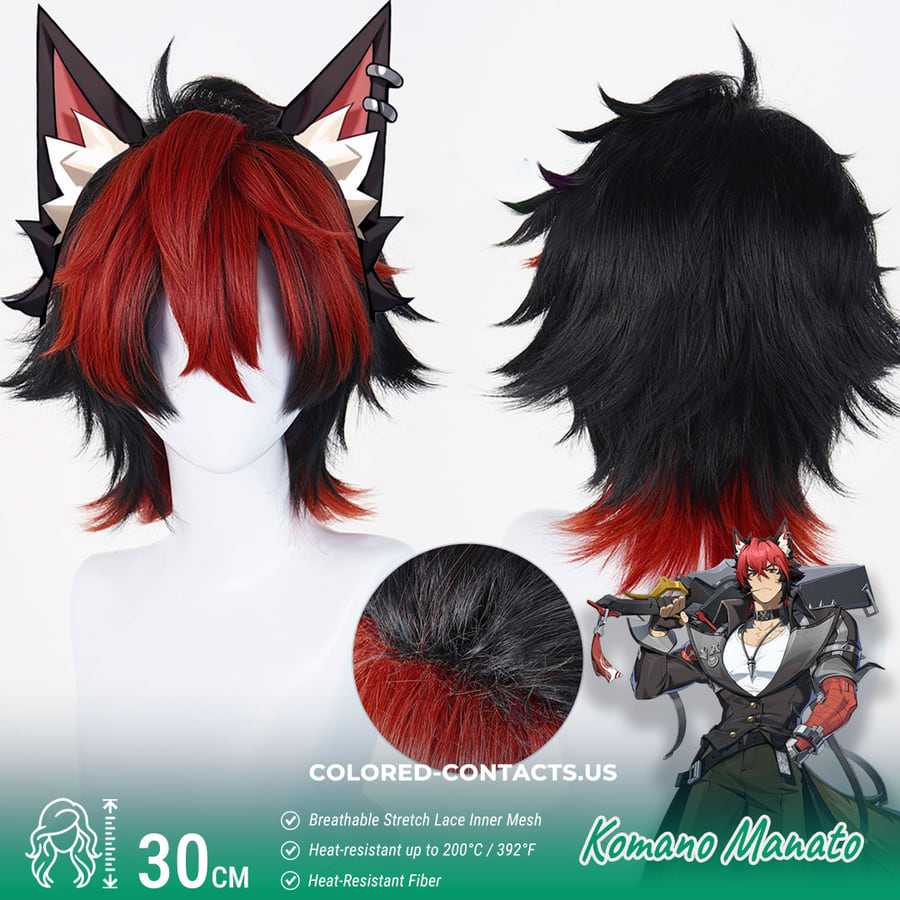 Zzz : Komano Manato Cosplay Wig - Ccus Eyewear · Premium Colored Contacts Komano Manato Cosplay Wig - Komano Manato Cosplay Wig 3