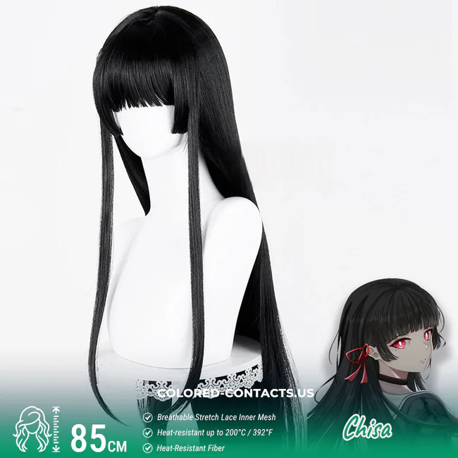 Wuthering Waves Chisa Cosplay Wig - Chisa Cosplay Wig